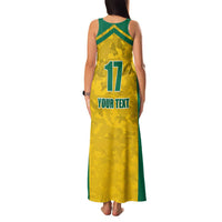 Republic of Lithuania Football Family Matching Tank Maxi Dress and Hawaiian Shirt Sporty Style