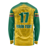 Republic of Lithuania Football Long Sleeve Shirt Sporty Style