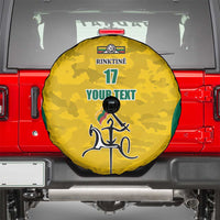 Republic of Lithuania Football Spare Tire Cover Sporty Style
