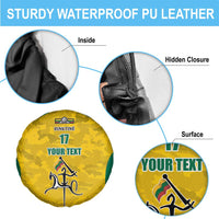 Republic of Lithuania Football Spare Tire Cover Sporty Style