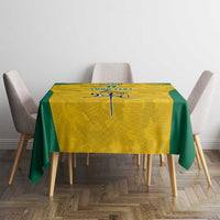 Republic of Lithuania Football Tablecloth Sporty Style LT17 - Wonder Print Shop