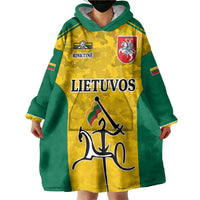 Republic of Lithuania Football Wearable Blanket Hoodie Sporty Style LT17 - Wonder Print Shop