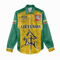 Republic of Lithuania Football Women Casual Shirt Sporty Style LT17 - Wonder Print Shop