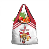 Custom Danmark Football Go Champions Grocery Bag Denmark Sporty Style