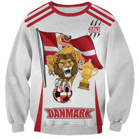 Custom Danmark Football Go Champions Sweatshirt Denmark Sporty Style