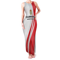 Personalized Danmark Football Family Matching Tank Maxi Dress and Hawaiian Shirt Denmark Sporty Style Danish Dynamite