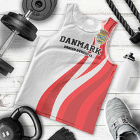 Personalized Danmark Football Men Tank Top Denmark Sporty Style Danish Dynamite