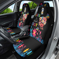 Born to Stand Out Autism Awareness Car Seat Cover Brain Mind and Yippee!