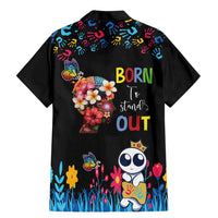 Born to Stand Out Autism Awareness Family Matching Mermaid Dress and Hawaiian Shirt Brain Mind and Yippee!