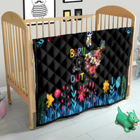 Born to Stand Out Autism Awareness Quilt Brain Mind and Yippee!