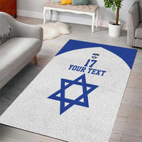 Custom Israel Football Go Champions Area Rug Sporty Style