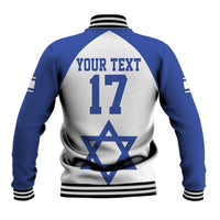 Custom Israel Football Go Champions Baseball Jacket Sporty Style