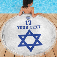 Custom Israel Football Go Champions Beach Blanket Sporty Style