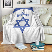 Custom Israel Football Go Champions Blanket Sporty Style