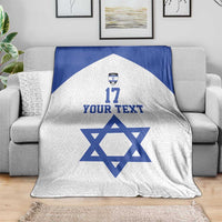 Custom Israel Football Go Champions Blanket Sporty Style