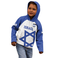 Custom Israel Football Go Champions Kid Hoodie Sporty Style