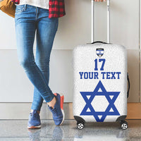 Custom Israel Football Go Champions Luggage Cover Sporty Style