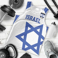 Custom Israel Football Go Champions Men Tank Top Sporty Style