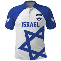 Custom Israel Football Go Champions Polo Shirt Sporty Style