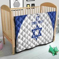 Custom Israel Football Go Champions Quilt Sporty Style