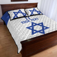 Custom Israel Football Go Champions Quilt Bed Set Sporty Style