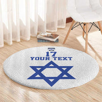 Custom Israel Football Go Champions Round Carpet Sporty Style