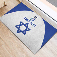 Custom Israel Football Go Champions Rubber Doormat Sporty Style