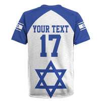 Custom Israel Football Go Champions Rugby Jersey Sporty Style