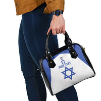 Custom Israel Football Go Champions Shoulder Handbag Sporty Style