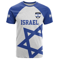 Custom Israel Football Go Champions T Shirt Sporty Style