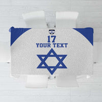 Custom Israel Football Go Champions Tablecloth Sporty Style