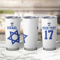 Custom Israel Football Go Champions Tumbler Cup Sporty Style