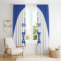 Custom Israel Football Go Champions Window Curtain Sporty Style