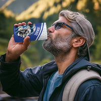 Personalized Israel Lion of Judah 4 in 1 Can Cooler Tumbler Flag and Coat of arms