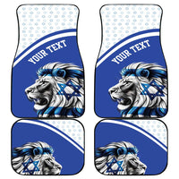 Personalized Israel Lion of Judah Car Mats Flag and Coat of arms