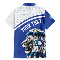 Personalized Israel Lion of Judah Family Matching Mermaid Dress and Hawaiian Shirt Flag and Coat of arms