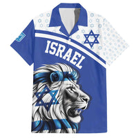 Personalized Israel Lion of Judah Hawaiian Shirt Flag and Coat of arms