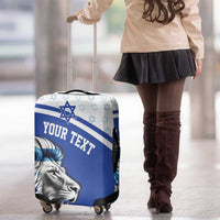 Personalized Israel Lion of Judah Luggage Cover Flag and Coat of arms