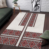 Ukraine Vyshyvanka Day Area Rug Ukrainian Folk Seamless