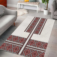 Ukraine Vyshyvanka Day Area Rug Ukrainian Folk Seamless