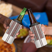 Ukraine Vyshyvanka Day 4 in 1 Can Cooler Tumbler Ukrainian Folk Seamless