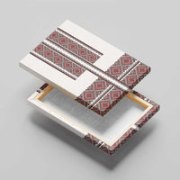 Ukraine Vyshyvanka Day Canvas Wall Art Ukrainian Folk Seamless