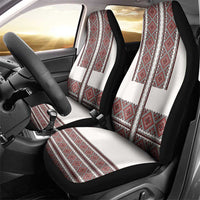 Ukraine Vyshyvanka Day Car Seat Cover Ukrainian Folk Seamless