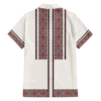 Ukraine Vyshyvanka Day Family Matching Puletasi and Hawaiian Shirt Ukrainian Folk Seamless