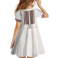 Ukraine Vyshyvanka Day Family Matching Summer Maxi Dress and Hawaiian Shirt Ukrainian Folk Seamless