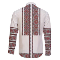 Ukraine Vyshyvanka Day Family Matching Summer Maxi Dress and Hawaiian Shirt Ukrainian Folk Seamless