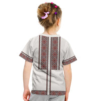 Ukraine Vyshyvanka Day Kid T Shirt Ukrainian Folk Seamless