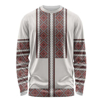 Ukraine Vyshyvanka Day Long Sleeve Shirt Ukrainian Folk Seamless