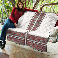 Ukraine Vyshyvanka Day Quilt Ukrainian Folk Seamless