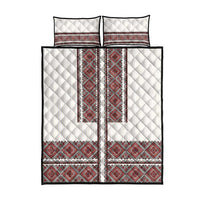 Ukraine Vyshyvanka Day Quilt Bed Set Ukrainian Folk Seamless